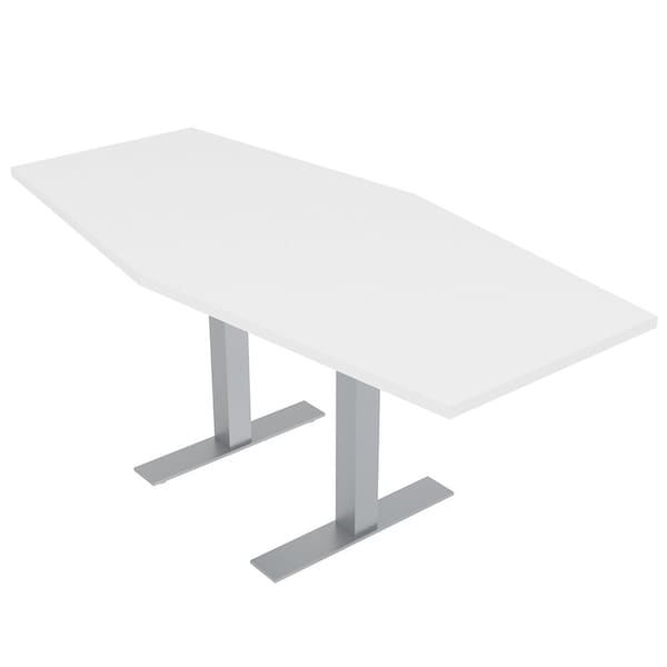 Skutchi Designs 33.5 in W, 69.5 in L, 29 in H, Engineered Wood Top, White HAR-HEX.IR-34x70-T-XD09 - main